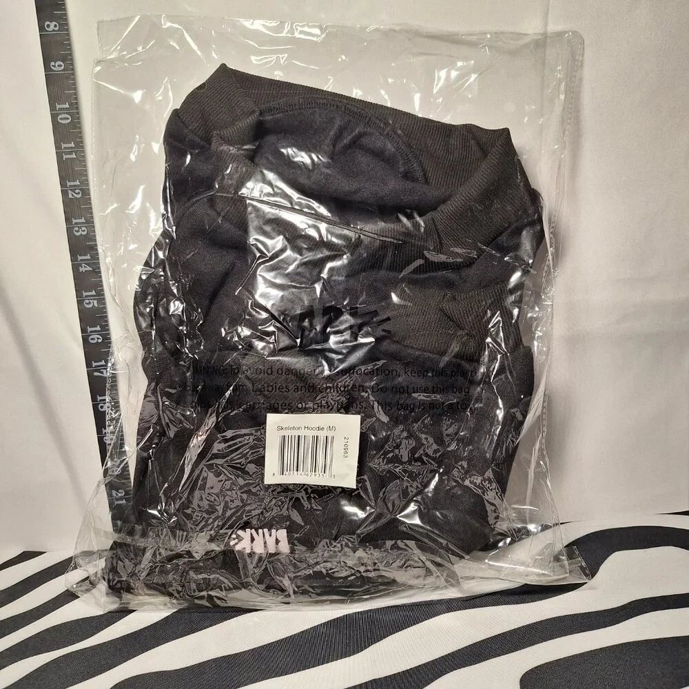 NWT Bark Skeleton Hoodie for Dogs M